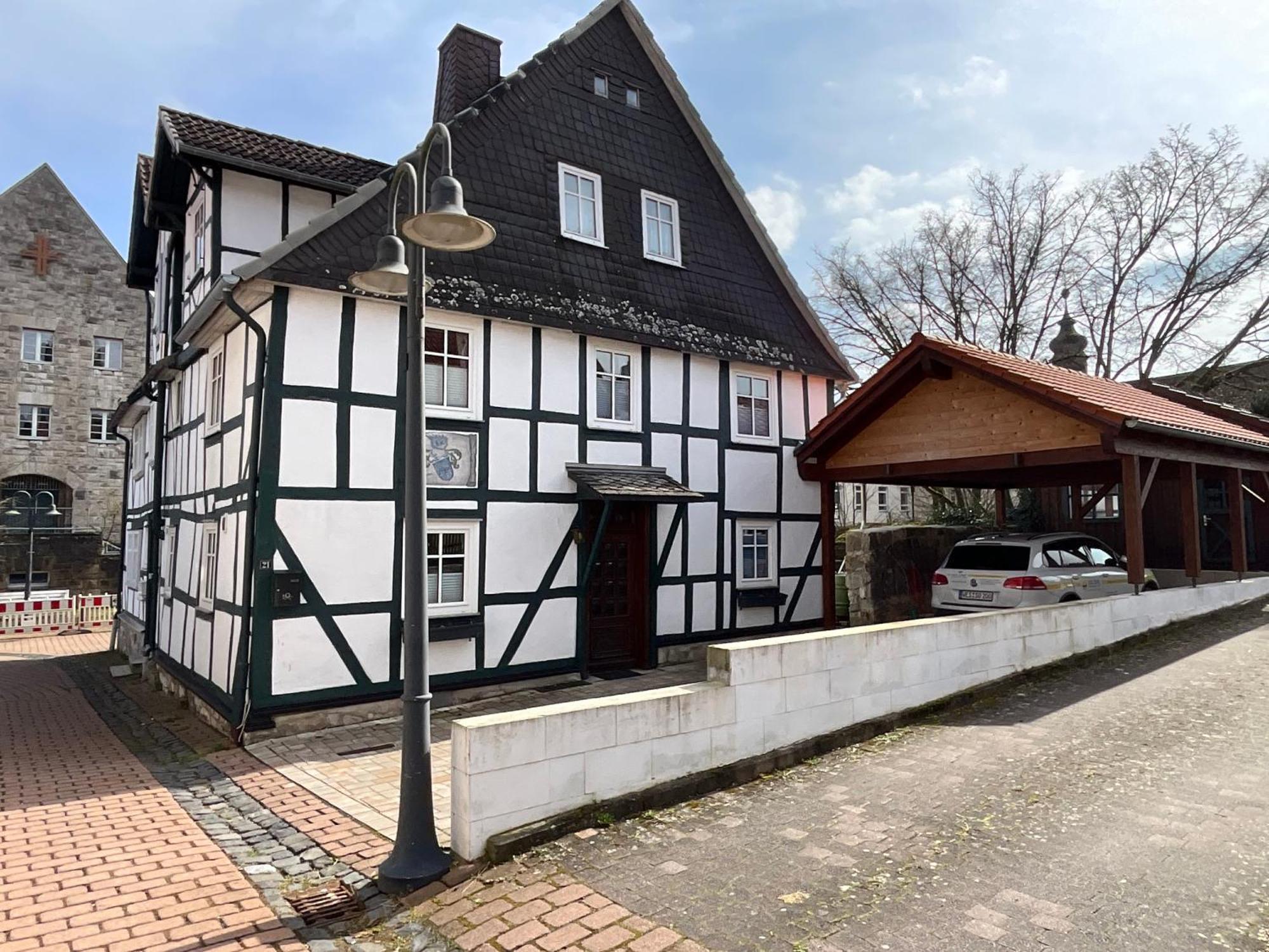 Urig, Gemuetliches Fachwerkhaus Villa Корбах Екстериор снимка