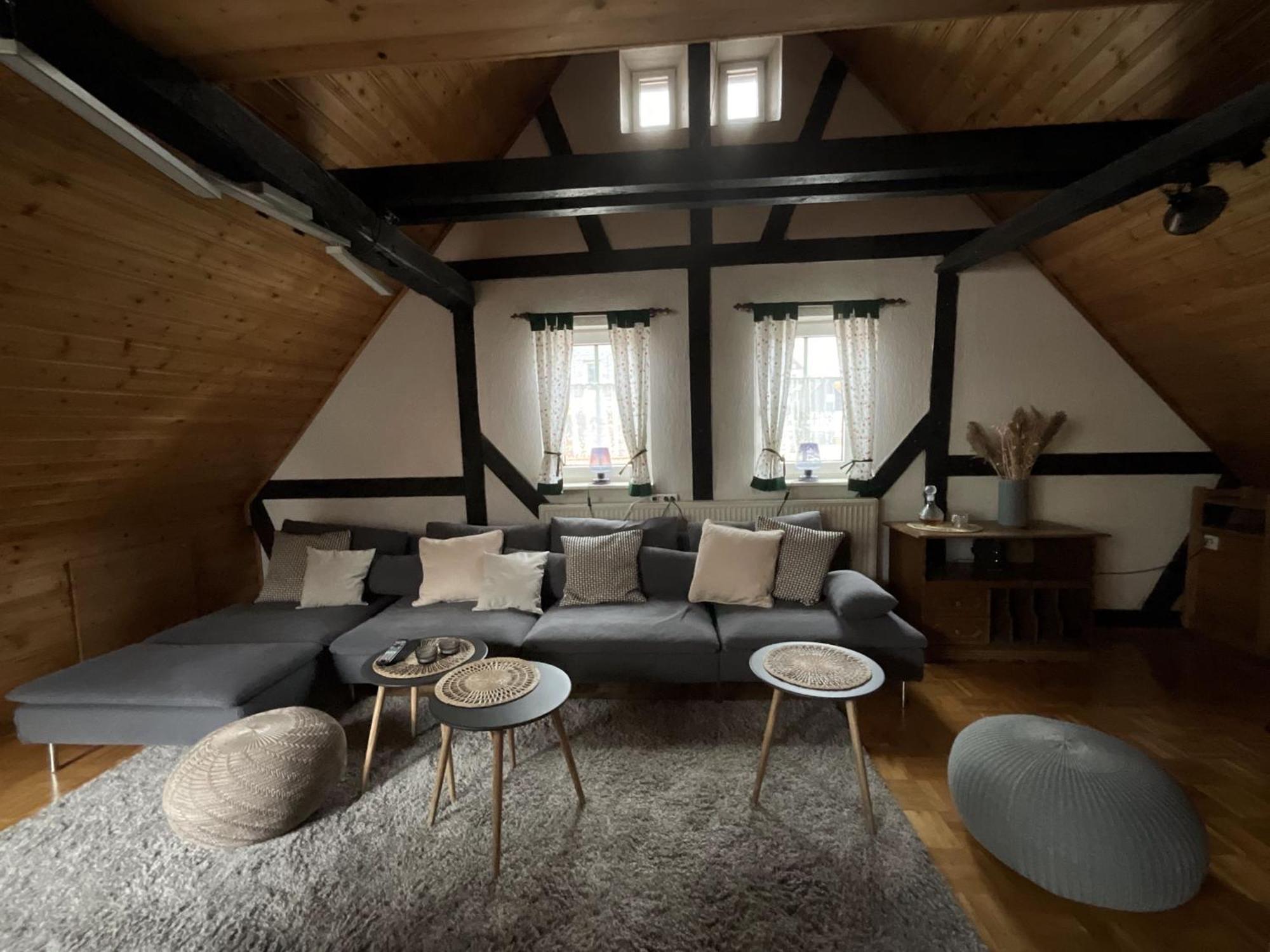 Urig, Gemuetliches Fachwerkhaus Villa Корбах Екстериор снимка